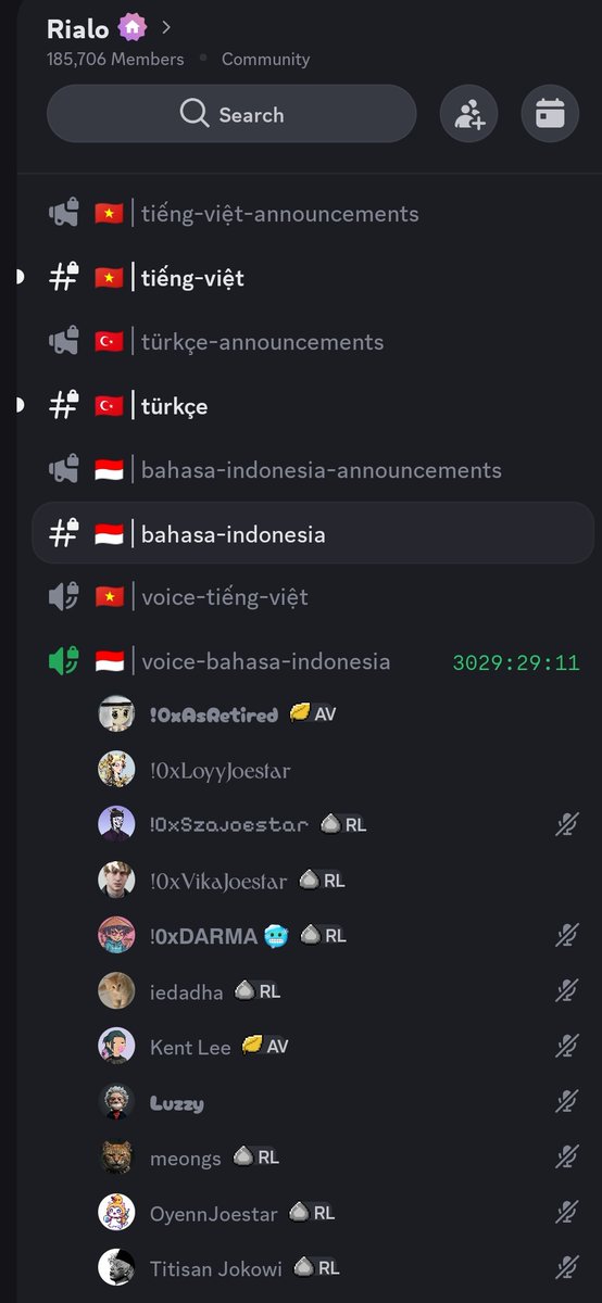 Gm Grialo GoGoGo!!!
<a href="/RialoHQ/">Rialo</a> has accompanied us throughout the month of Ramadan this year, and this month, Rialo Indonesia's voice has accompanied us for 3,000 hours. This shows the seriousness of the Rialo Indonesia community towards the development of Rialo itself <a href="/itachee_x/">ade | rialo.io</a> 🔥