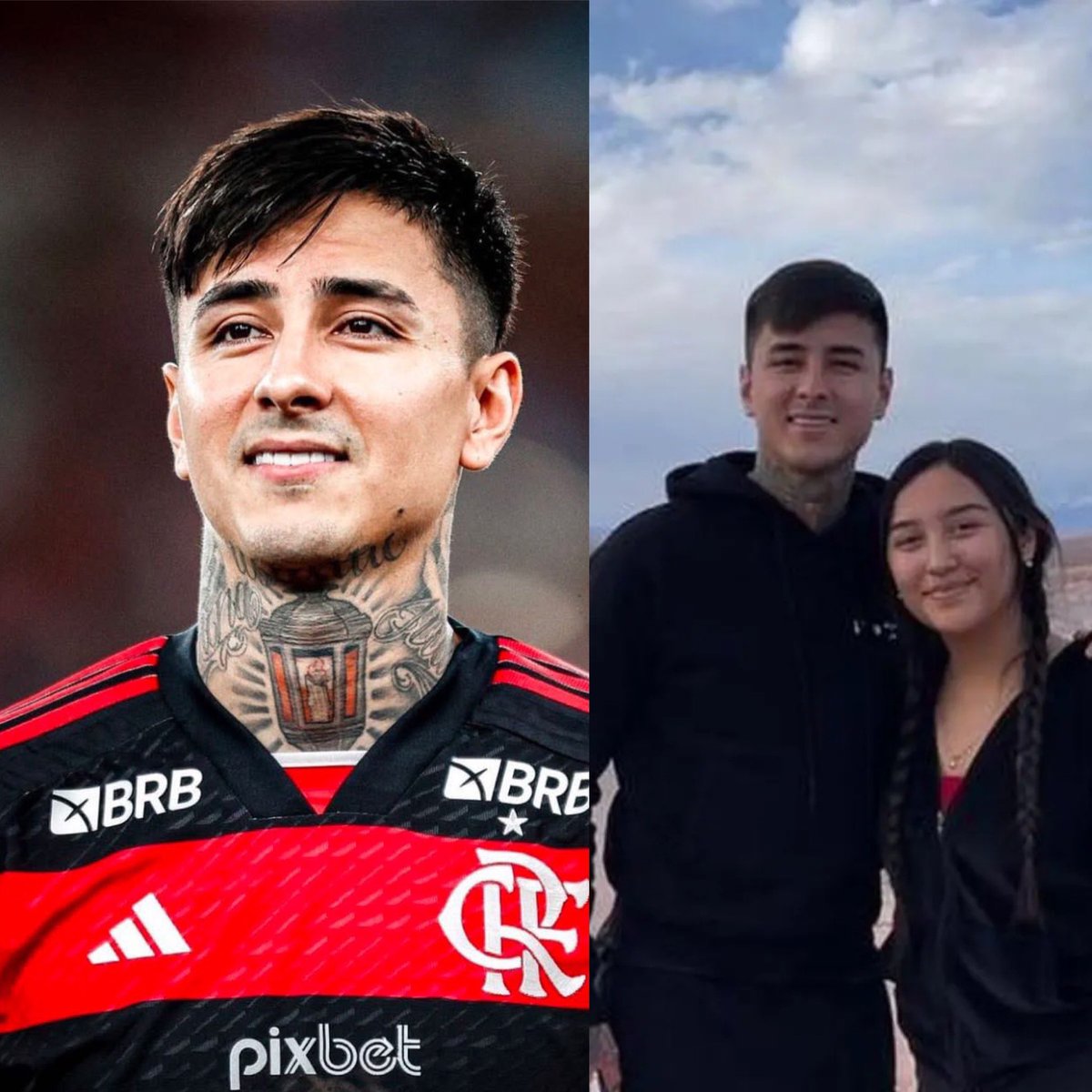 Erick Pulgar hace un tiempo le pidió a las directivas del Flamengo, permiso para viajar a Chile y estar junto a su hermana que pasaba por una dificil situación.

A lo que el equipo le confirmó que debido a las bajas por Copa América y por su importancia en el equipo no podrían