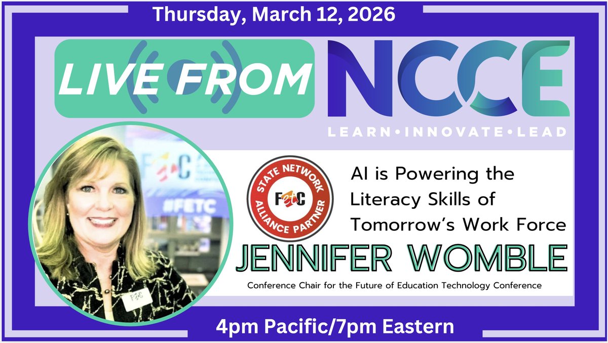 Jennifer Womble →#FETC Jan. 26-29, 2027 tweet media
