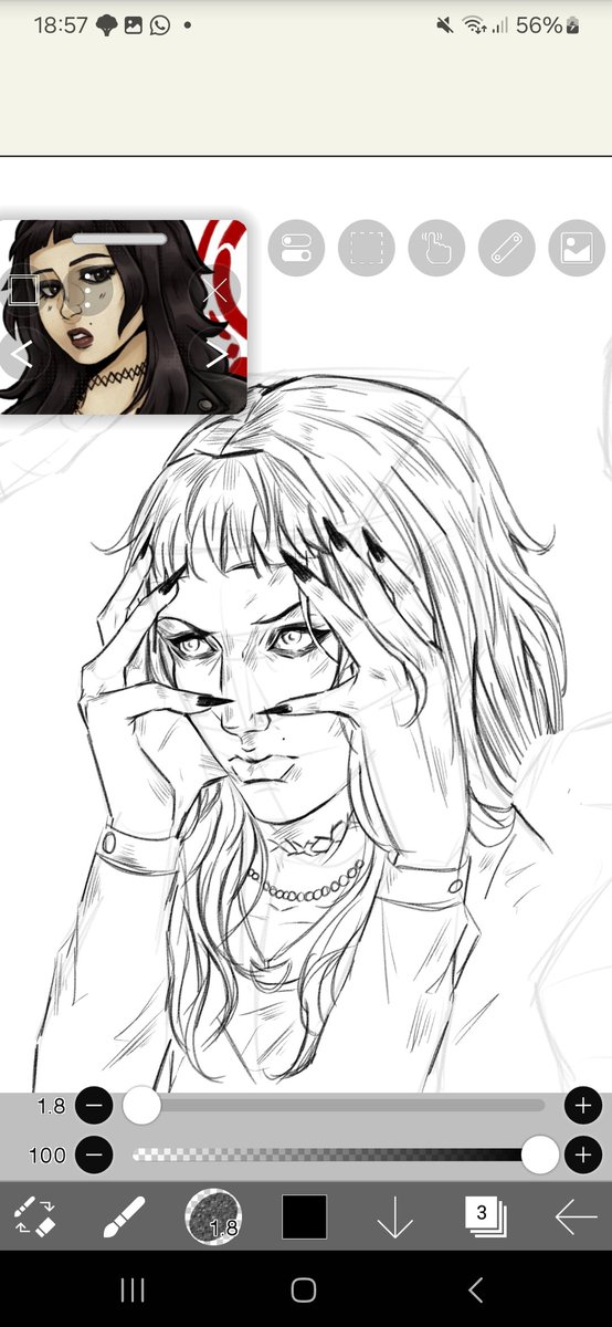 Ycro_art's tweet photo. Nossa Nina 

#XdaQuestãoRPG https://t.co/9HurX9y1Nu