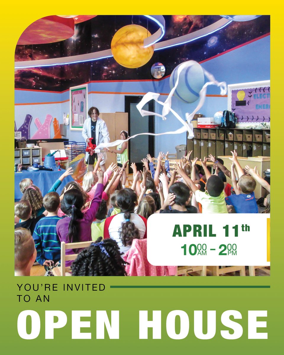 CLAChildCare's tweet photo. Join us for our Summer Program Open House at Children’s Learning Adventure on April 11 from 10 AM – 2 PM.

Tour our classrooms, meet our teachers, and discover engaging summer programs filled with hands-on learning and fun.

RSVP:
 https://t.co/9ALPcHkNqU https://t.co/U5f2mW0Srw