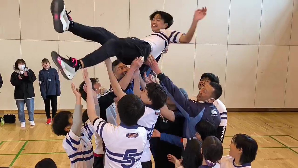 SPO_jr's tweet photo. 3月15日(日)は9時から南ﾄﾚｾﾝで練習です。

※先週は卒団試合、卒団式を行いました。
中学生3年生2名が卒団です。
おめでとうございます。

#北見市 #ラグビー
#スピリッツ #SPO

３月１５日(日)のお知らせ https://t.co/SeIaqWf1UB https://t.co/6reOnbzPVI