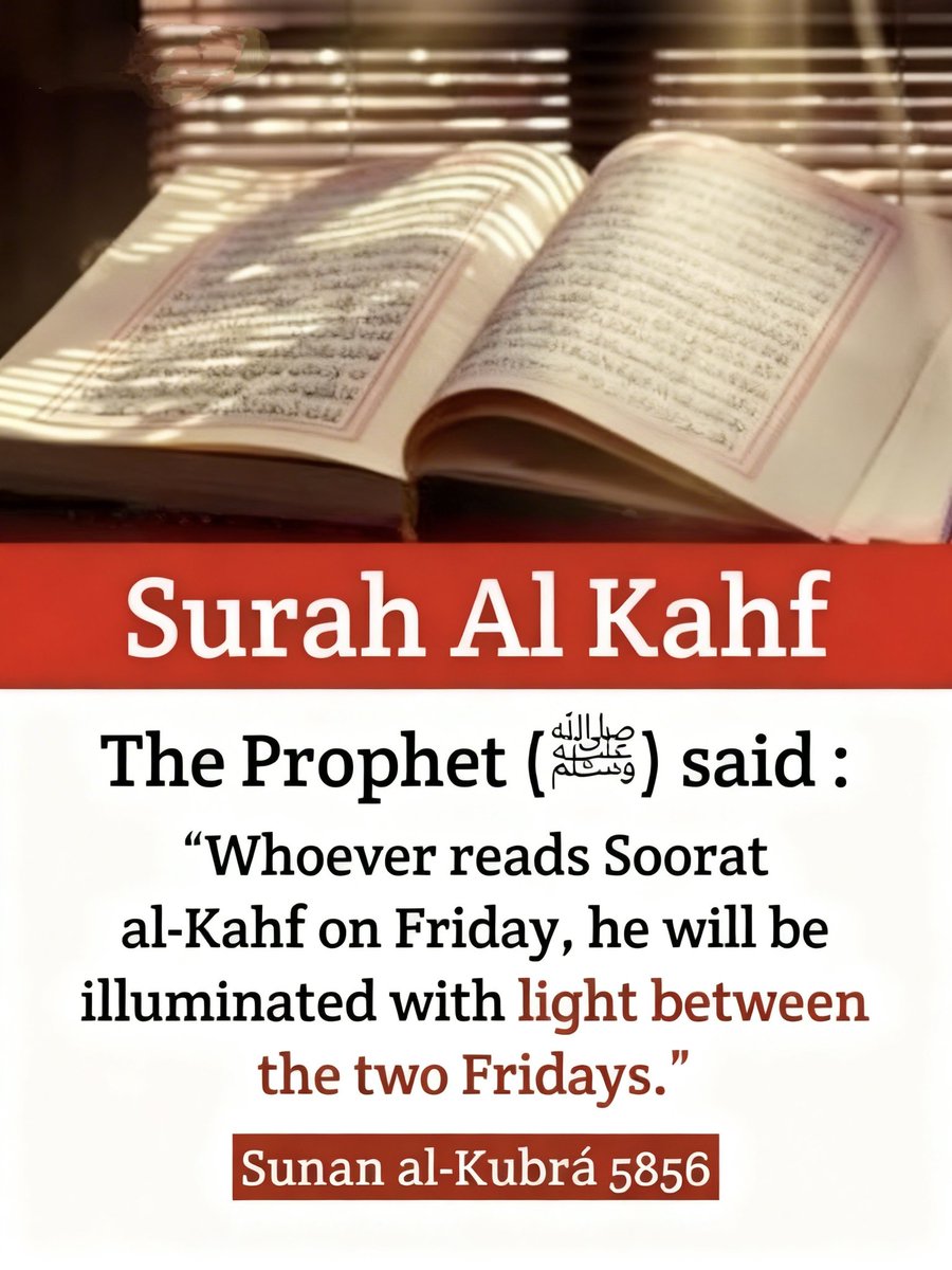 Mahdii365_'s tweet photo. Surah Al Kahf on Friday: https://t.co/v2g3XKU5Er