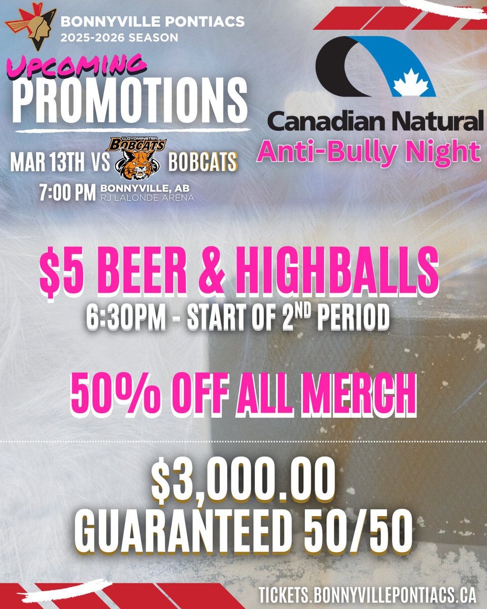 Bonnyville Pontiacs tweet media