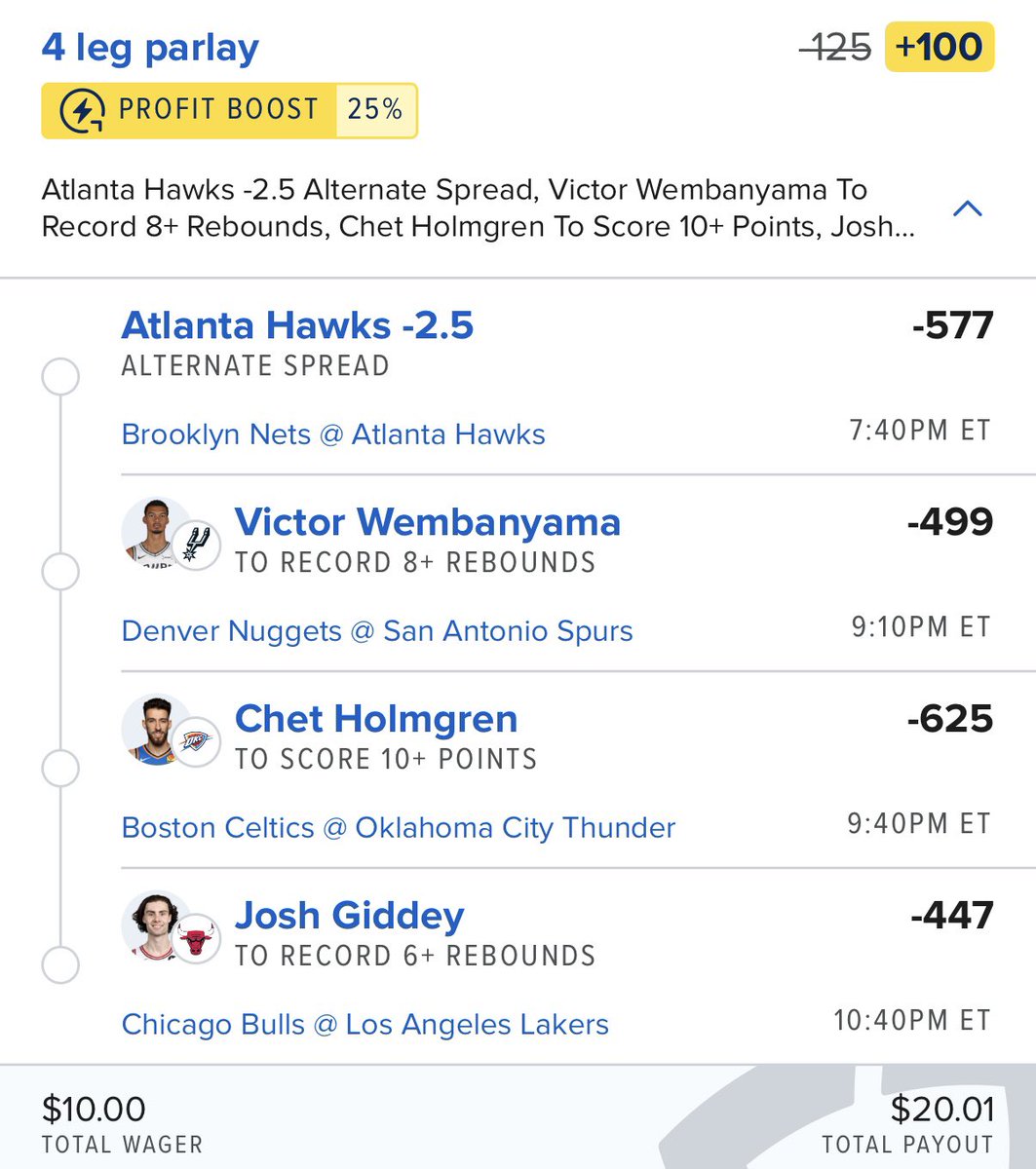 The Parlay Cafe tweet media