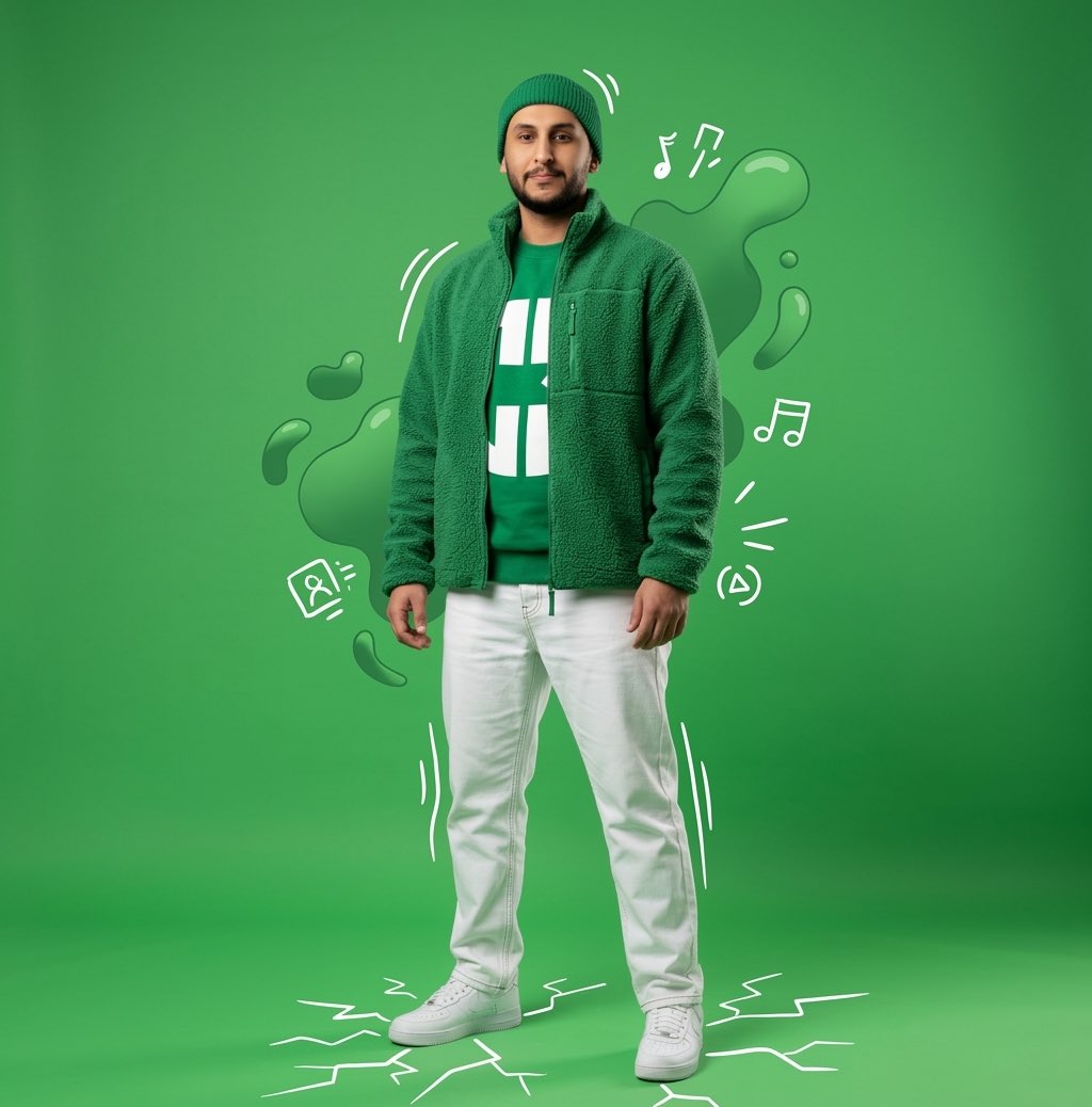 waffartlk's tweet photo. 🎨 برومبت رهييييب 🤩

تجسيد شخصيتك او اي شخصية تحب بستايل Streetwear، استبدل [COLOUR] فقط بالبرومبت وشوف النتيجة ✨

• البرومبت بأول تعليق 👇🏼 https://t.co/t1cflhiqhf