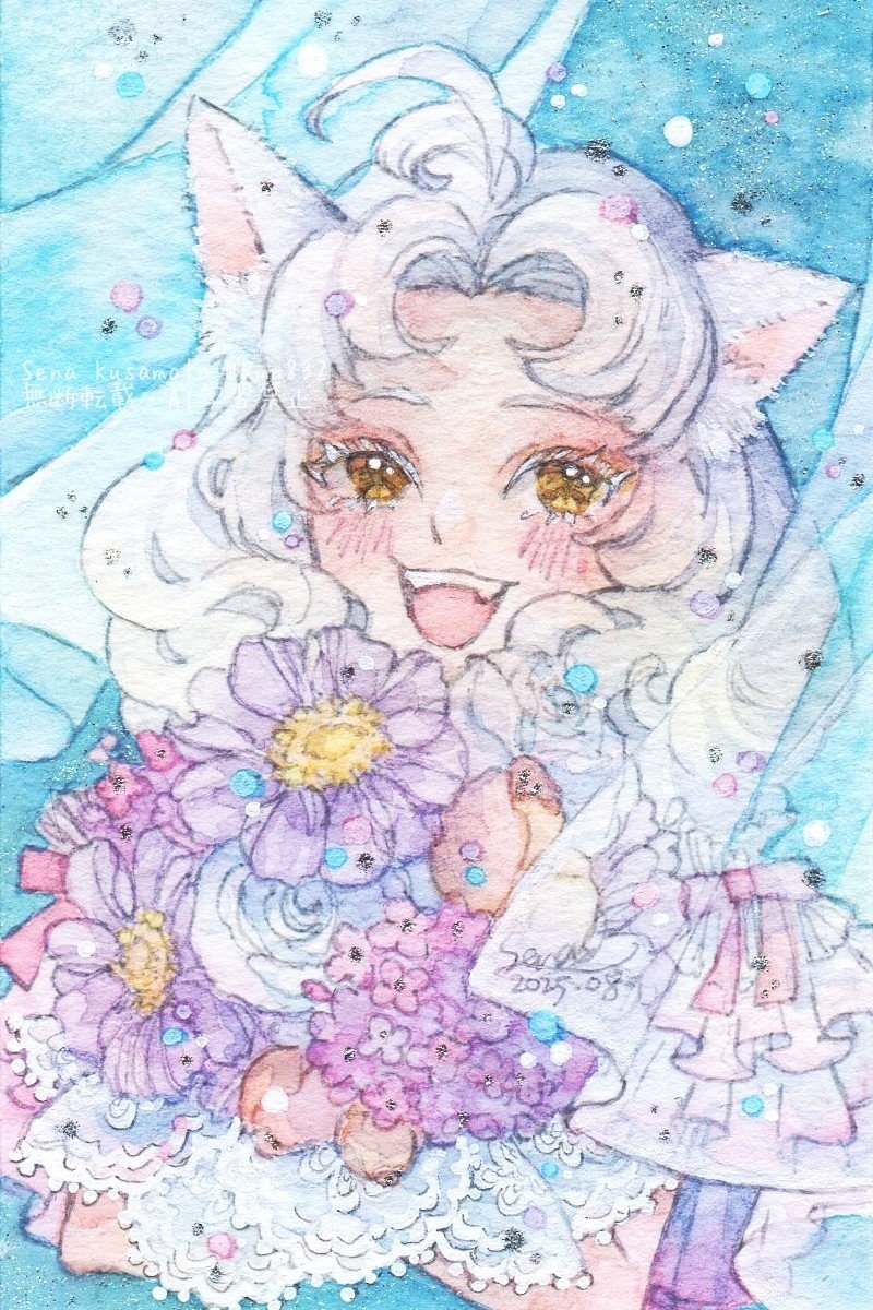 「#見つけてくれてありがとう祭開幕 私はもちろん、この子たちからも。 「ありがとう」|蒼下 せな＊3/28 通販追加のイラスト