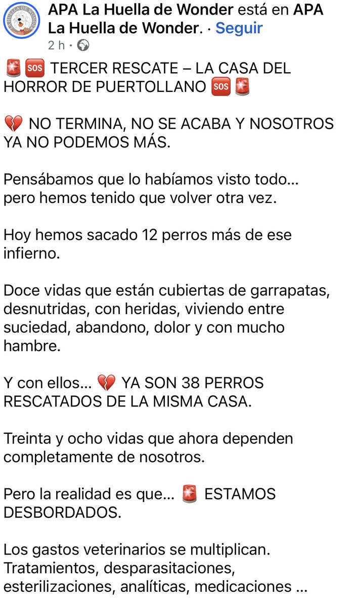 Ainhara69's tweet photo. ๐๐๐๐๐๐
COPIO CUENTA SE SU FACEBOOK๐๐ปNECESITAN AYUDA ๐๐โ๐ฆบโผ๏ธโผ๏ธ https://t.co/j5D1Z5wmSv