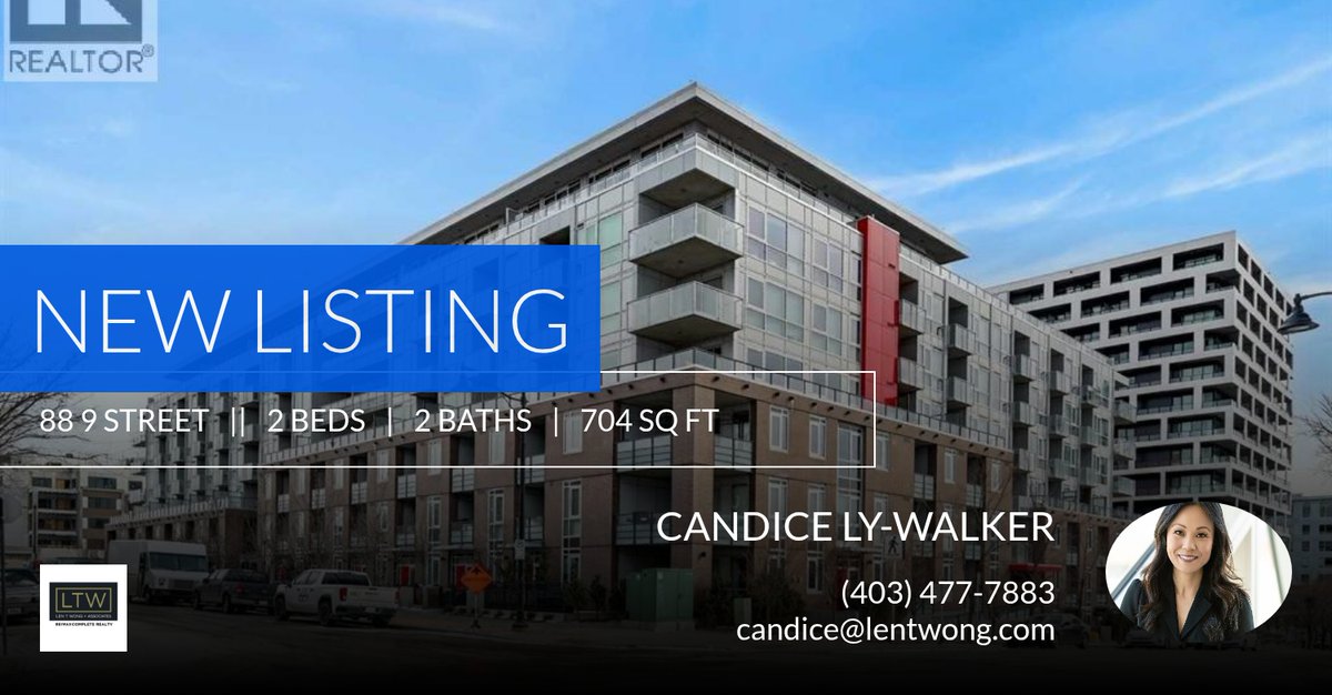 candicelywalker's tweet photo. 📍 New Listing 📍 Take a look at this fantastic new property that just hit the market located at 88 9 Street in Calgary. Reach out here or at (403) 477-7883 for more information

Candice Ly-Walker
Managing Partner
Len T. Wong &amp; Ass... https://t.co/6z2uSmAMGj https://t.co/L6B9PfdSjM