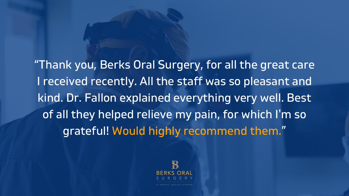 Berks Oral Surgery tweet media