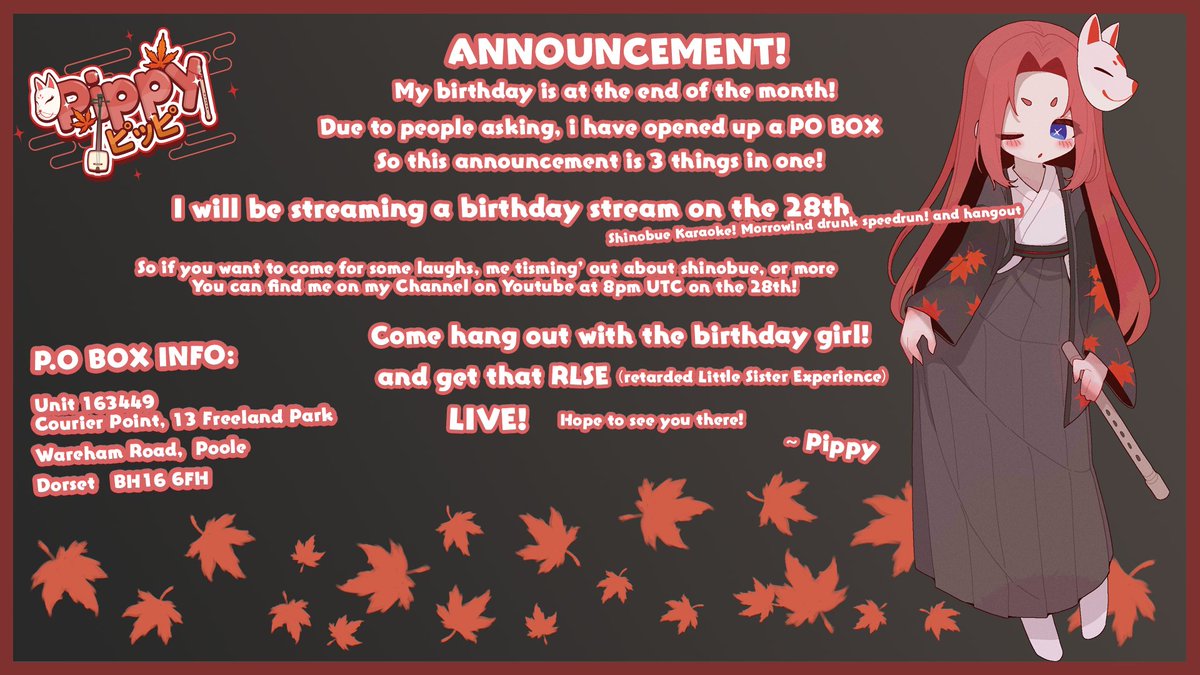 Pippy 🍁🪈 Vtuber tweet media