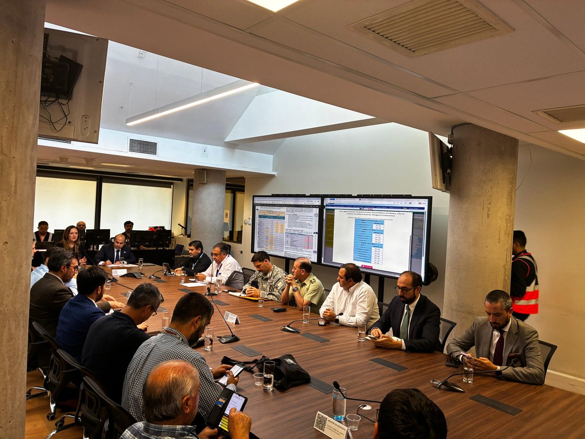 Sistema Nacional de Operaciones tweet media
