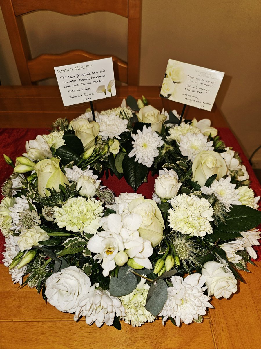 All ready for tomorrow's double funeral of mum-in-law and her younger brother 😢 <a href="/KeighleyTerrier/">Rich Charlesworth</a> <a href="/emcharlie13/">Morgan 🌷</a> <a href="/rowan_lilia/">Rowan 🦋</a>