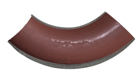 Severe slurry wear drives maintenance in oil sands.
Our TiC-reinforced CWI wear spool is delivering extended service life in a froth feed line — already 3 years in service vs. 2 years for CCO, targeting 5 years.