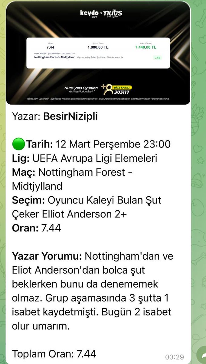 Nuts Şans Oyunları tweet media