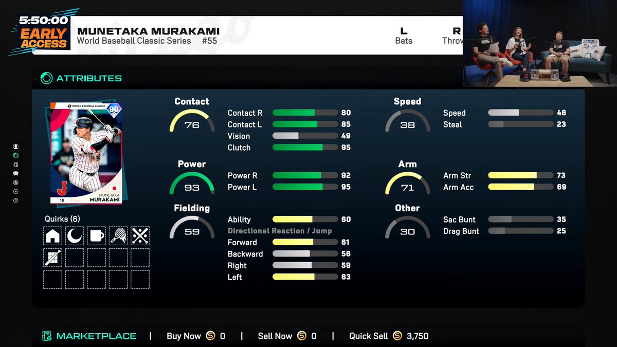 1st Inning Boss pack in MLB The Show 26 Diamond Dynasty includes 90 OVR ...