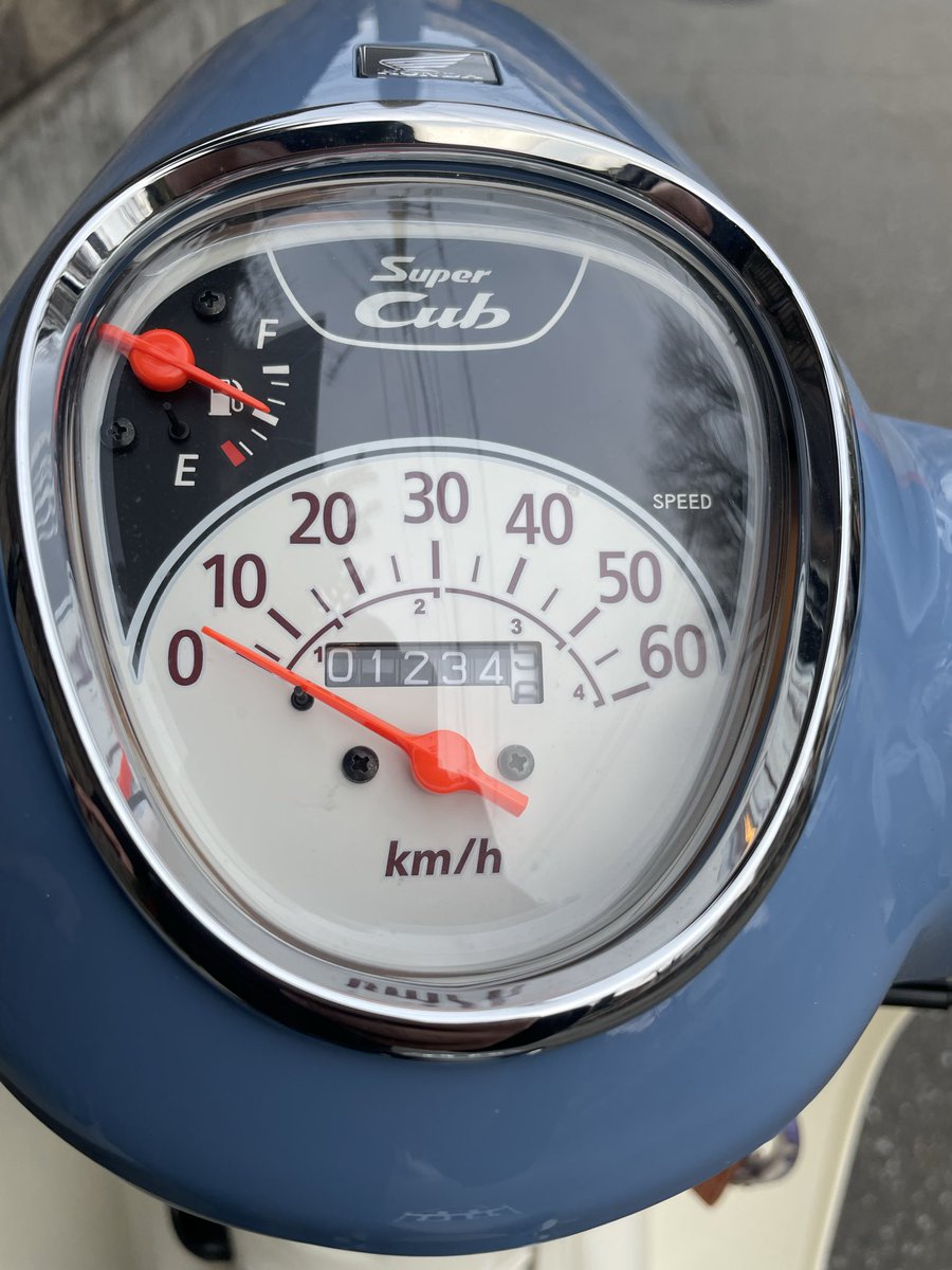 cubmechasky's tweet photo. おはようございます🏍³₃

なんと100ポストめで12345.6キロ？！

2000キロまでもあっという間かな〜 https://t.co/os5pp2ijWL