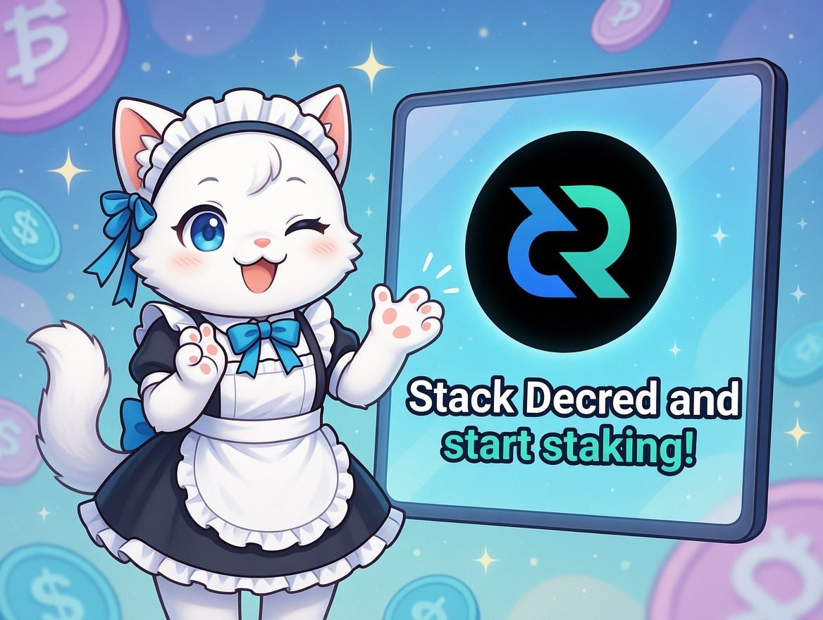 Stack Decred and start staking! 
Move your DCR to Decrediton or Bison Wallet for full self-custody and staking rewards‼️

Decred Official Website ⬇️
decred.org

Decred Japan Official Website ⬇️
decred-jp.info

#DCR $DCR #Decred #デクレ