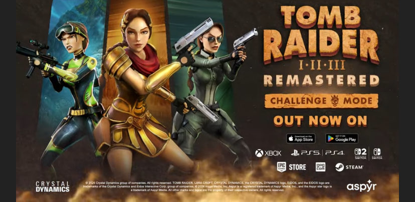 A new update for TR 1-2-3 is a good enough reason to share this amazing #art by <a href="/NoahMdiaz/">Noah✨COMMISSIONS OPEN</a> 

Love me some Lara Croft #tombraider