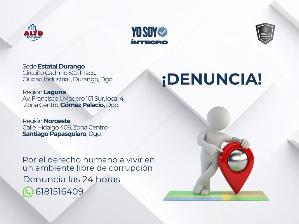 Fiscalía Anticorrupción Durango tweet media