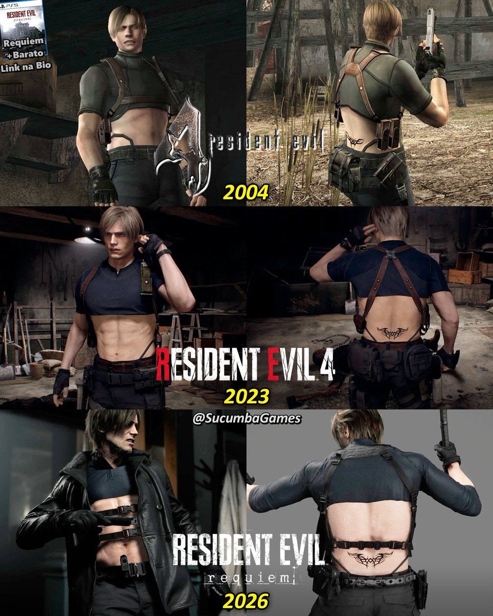 O Mod do Leon de calcinha é obrigatório em todo jogo que ele aparece