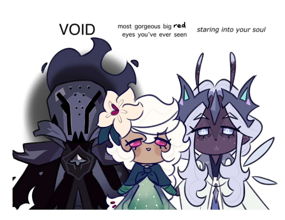 YugaJana's tweet image. reposting this because i miss them already and i hope they’re thriving wherever they are

my doomed polycule ❤️‍🩹
#silentfaelily #eldersalt #elderlily #silentlily #crk