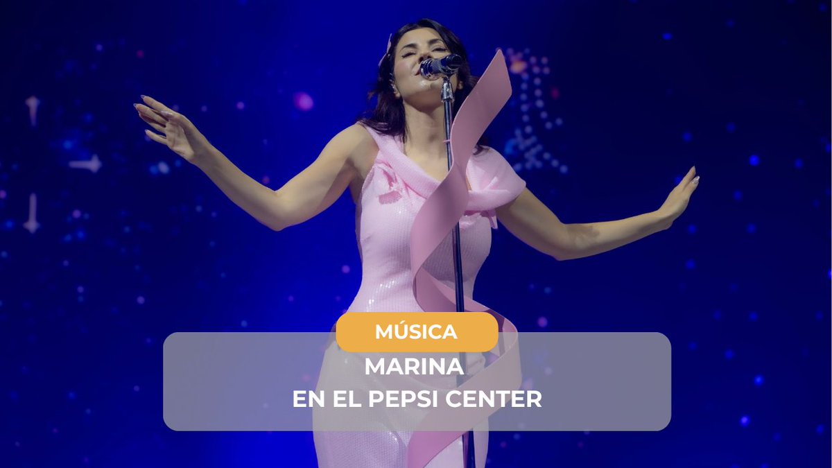 ClimaxEnMedio's tweet photo. Anoche el Pepsi Center se convirtió en el "nivel" más alto de la carrera de @MarinaDiamandis🎮✨

De la estética Star Wars al cover épico de "Hung Up" de Madonna💃🔥 
Hoy, 12 de marzo, es el round final🥊

Fotos: OCESA/Lulú Urdapilleta

#Marina #PrincessOfPowerTour #CDMX https://t.co/1EJZb0IJV0