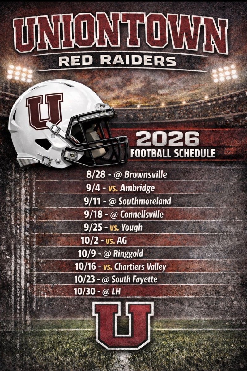 Uniontown Football tweet media