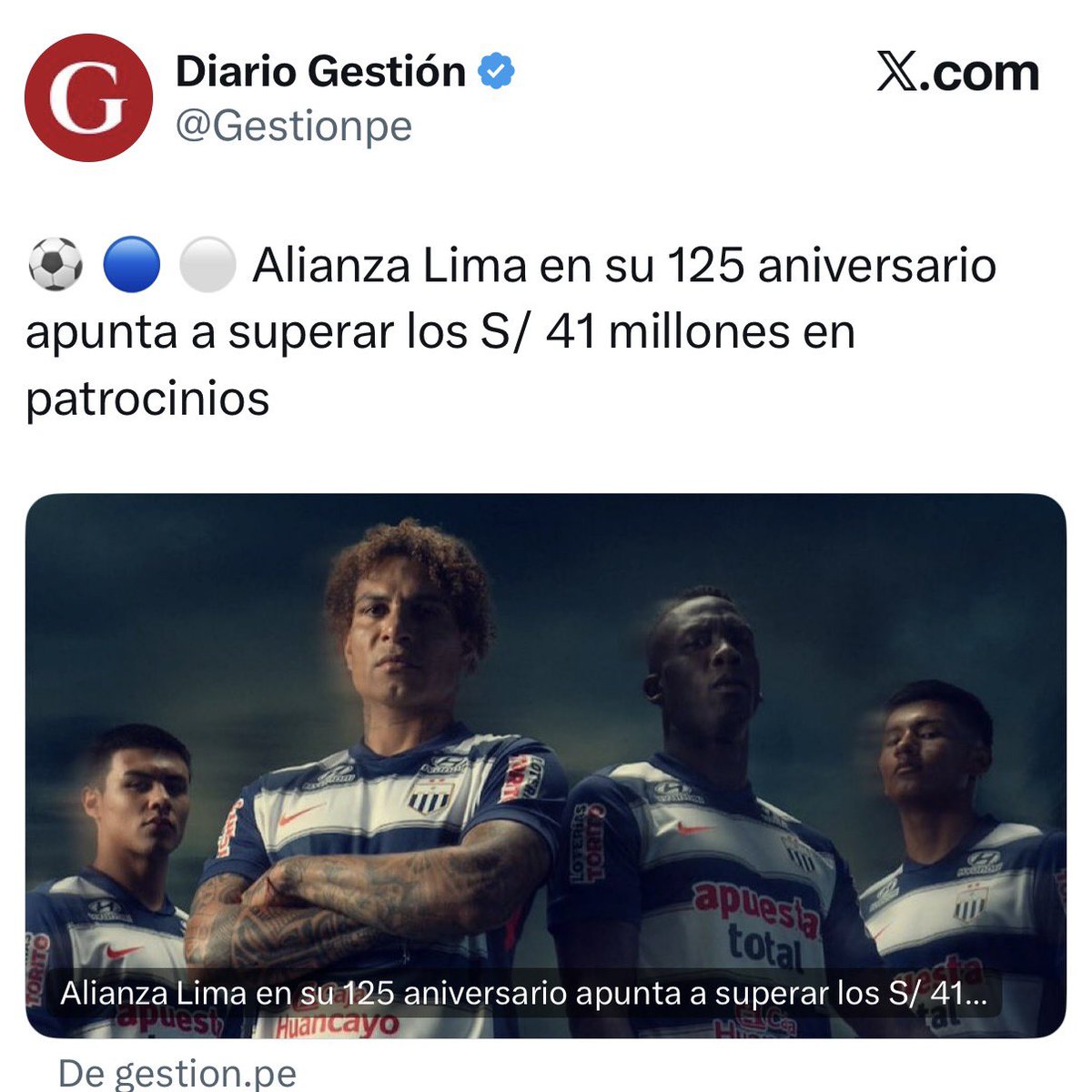 Alianza Lima 1901 tweet media