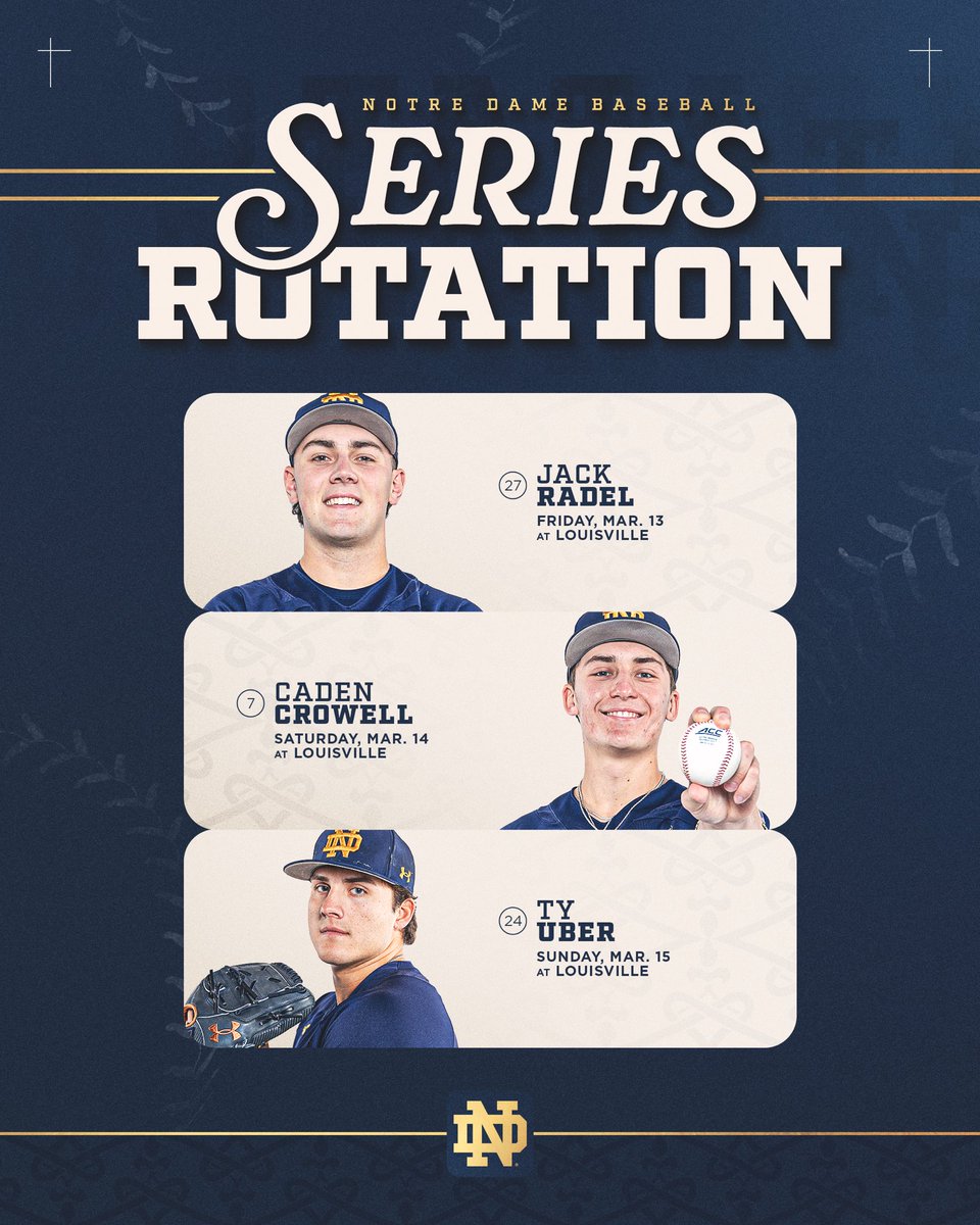 Notre Dame Baseball tweet media