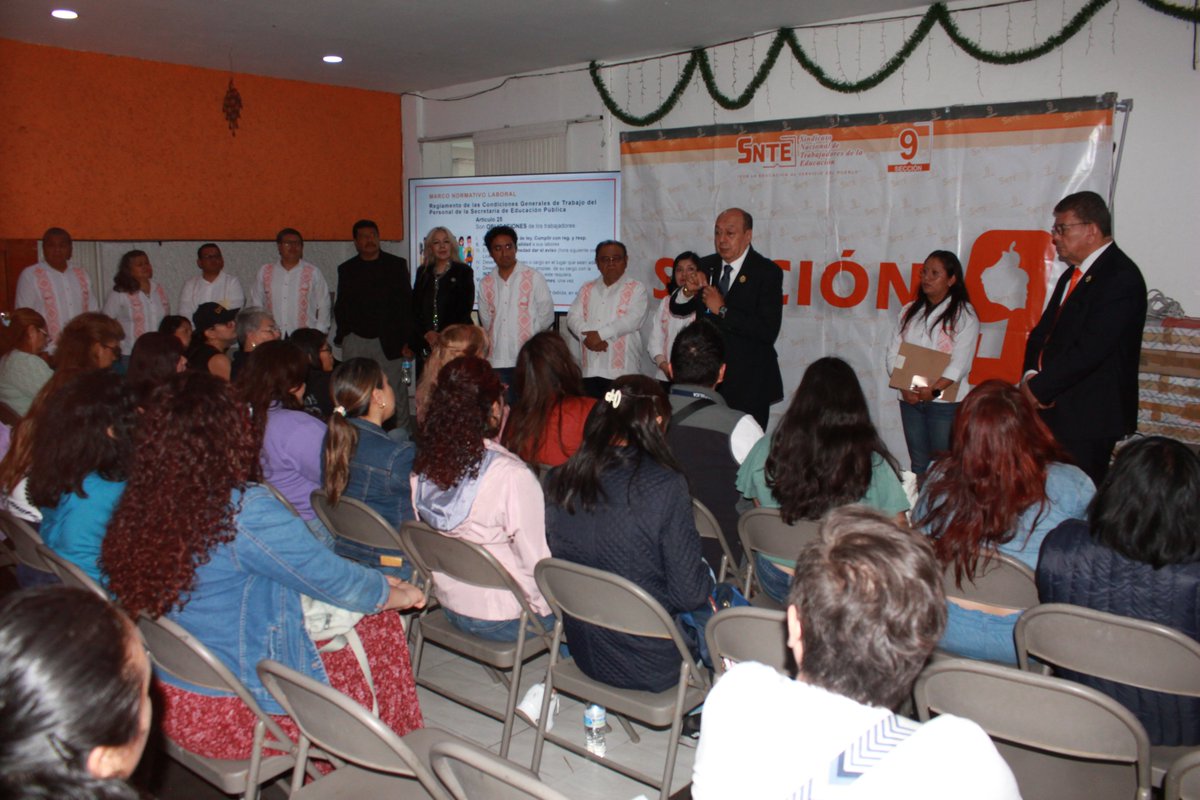 SNTE 9 CDMX tweet media