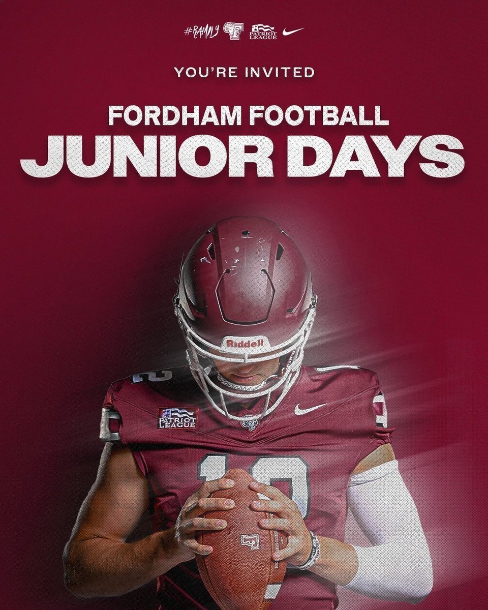 KennethHackney_'s tweet photo. I will be @FORDHAMFOOTBALL  Junior Day on March 21st @bccoachvito @BergenCathFBall @Mr_Carter57 @ArtAsselta @TomLoy247 
@samspiegs @adamgorney @ChadSimmons_ @TomLoy247 @SWiltfong_ @CharlesPower @BrianDohn247 https://t.co/R8Etk5VzBt
