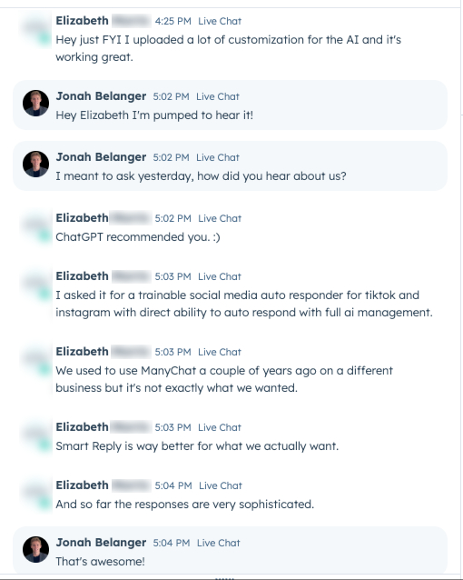 SmartReply AI tweet media