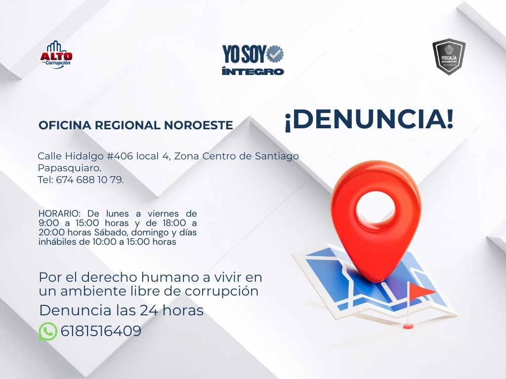 Fiscalía Anticorrupción Durango tweet media