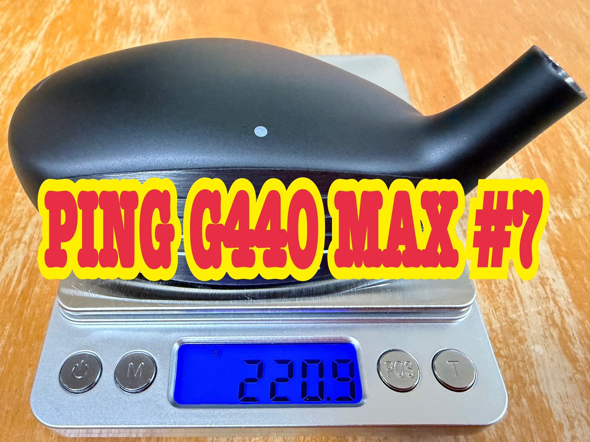 i210_machine's tweet photo. #PING
#G440MAX
#7w
#ゴルフ備忘録 https://t.co/760lWr3gac