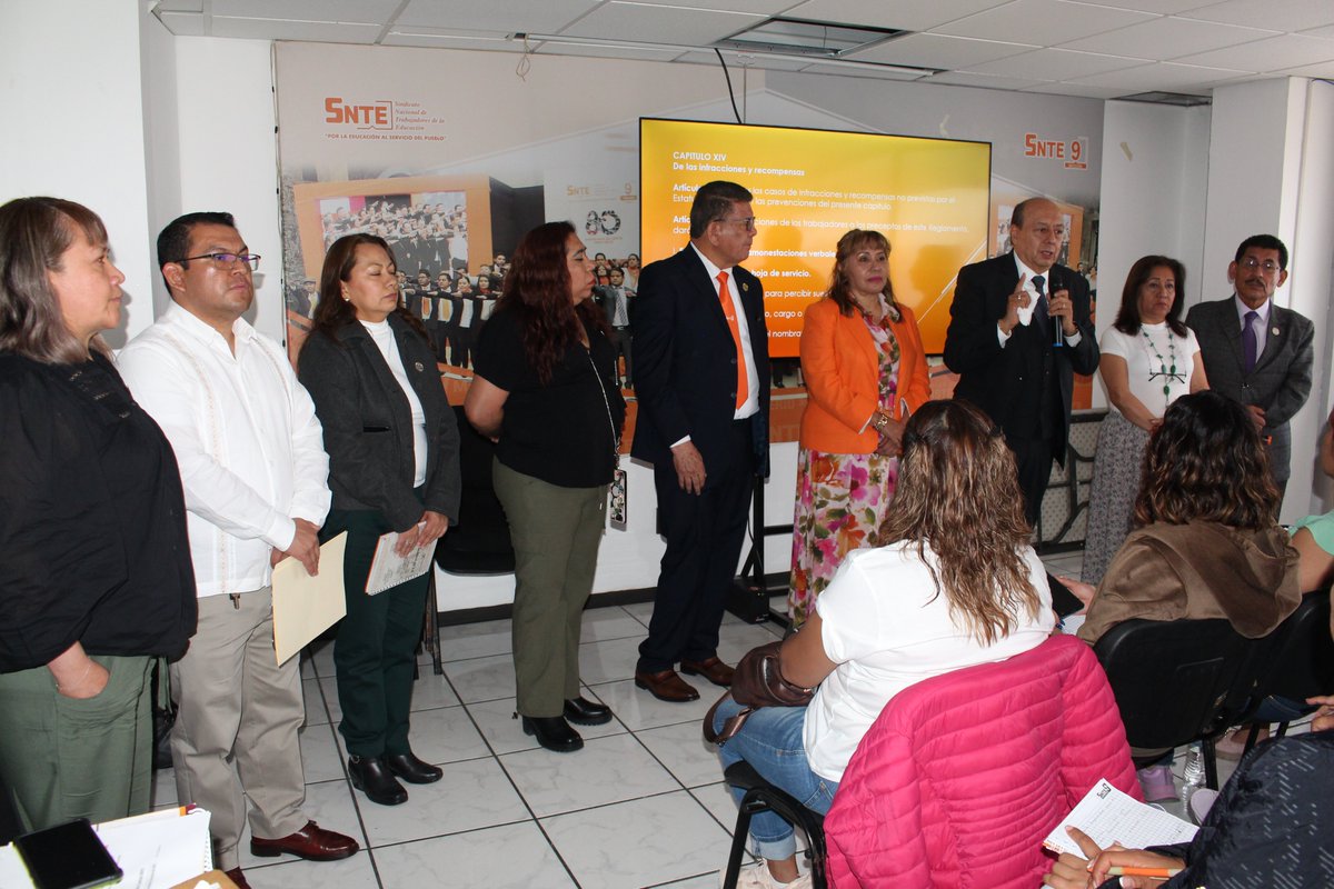 SNTE 9 CDMX tweet media