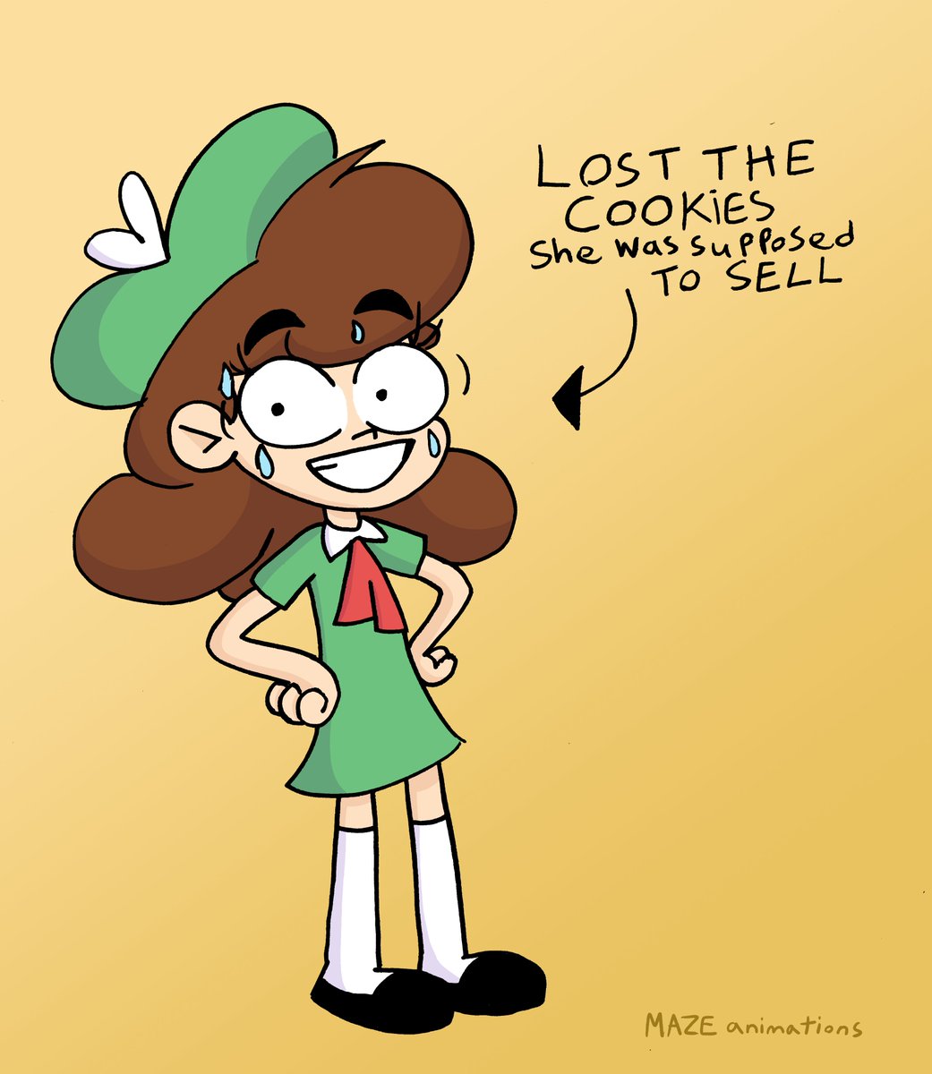 It's National Girl Scouts Day and Snickerdoodle is (hopefully) prepared! 🍪