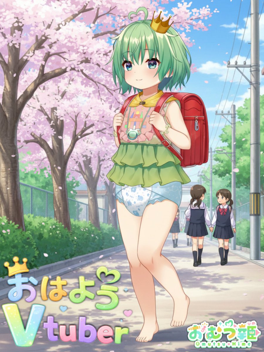 『幼』精の国のおむつ姫👑🍼@ABDLなVtuber tweet media