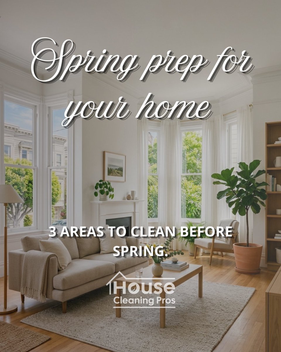 HouseCleaningPr's tweet photo. Spring is almost here.

Before the new season begins, a few areas in your home deserve extra attention.

Start with your windows to let more natural light in, refresh your kitchen, and deep clean your bathroom to welcome the season with a fresh home.

Get a Free Quote Today! https://t.co/j1d9WhqWC1