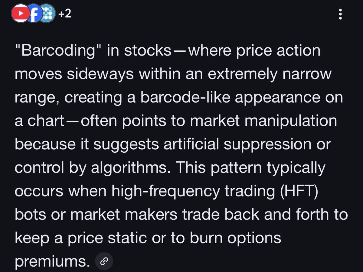 $AMC Barcode stock is manipulation 👇🏼 shills🤡
