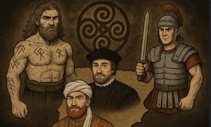 España es pagana (las religiones abrahámicas son incompatibles con la identidad española), España es blanca