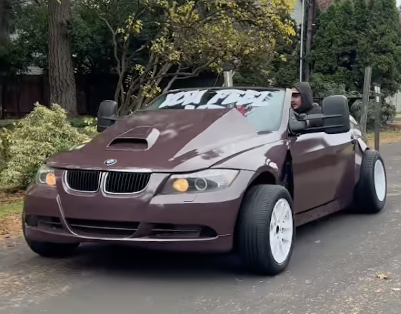BOHP's tweet image. [謎] 魔改造されたBMW 3シリーズ(E90)？ | BMWおたっきーず！Blog - BMW総合情報ブログ bmw.jugem.jp/?eid=47368 #BMW #BMW3 #BMWE90 #BMW3er #BMW3series