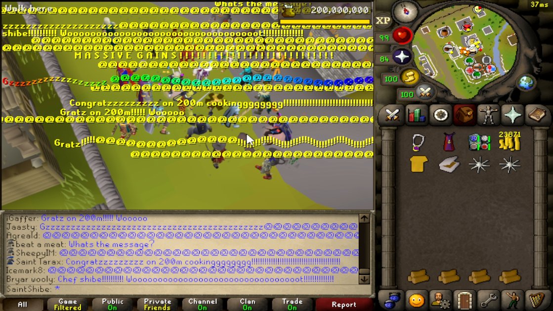 200m cooking! w000000