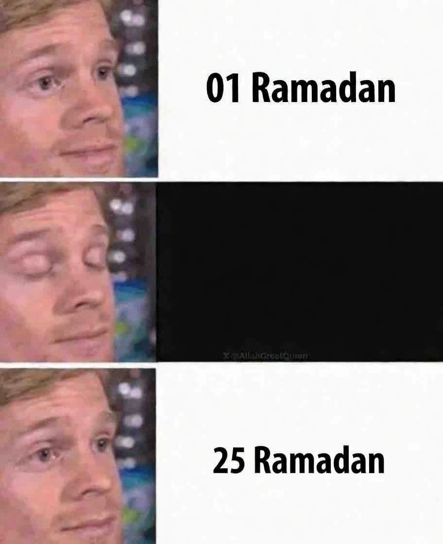 Can Ramadan slow down please 😭