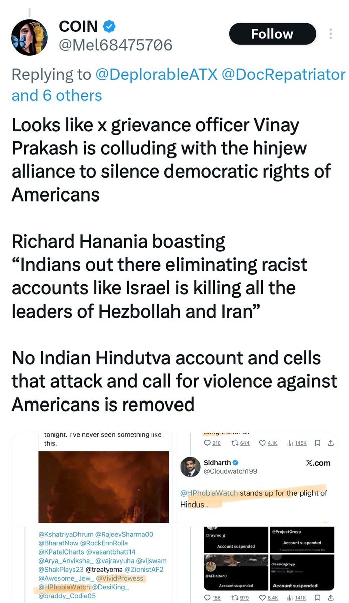 DocRepatriator's tweet photo. If the grievance officer sitting in his office in Bastrop Texas is colluding with foreign nationals to mass suspend accounts, this is a problem.  
@X @elonmusk https://t.co/GUAn6DMUno
