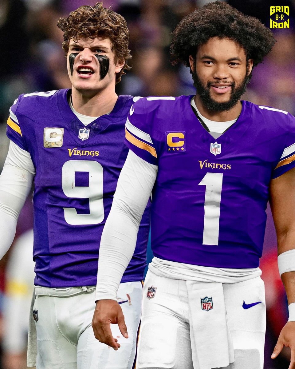 vikingzfanpage's tweet image. #Vikings current QB room:

• Kyler Murray
• JJ McCarthy
• Max Brosmer