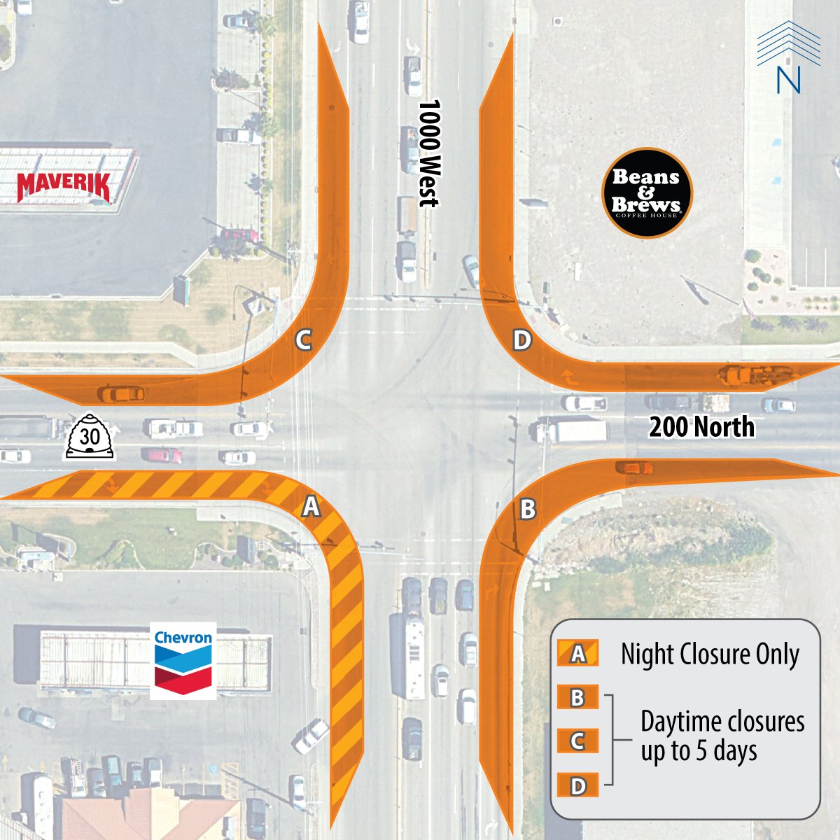 UDOT Region One tweet media