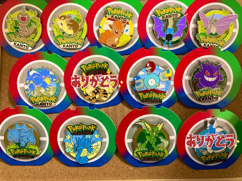 asas333k's tweet photo. 【交換】ポケパーク ピンズ ピンバッジ

譲:写真参照

求:⭐︎ピカチュウ>リザードン、カメックス>シェルダー

ゲンガーはピカチュウとの交換のみ。
郵送交換でお願いします。 https://t.co/UdSxnraPJ7