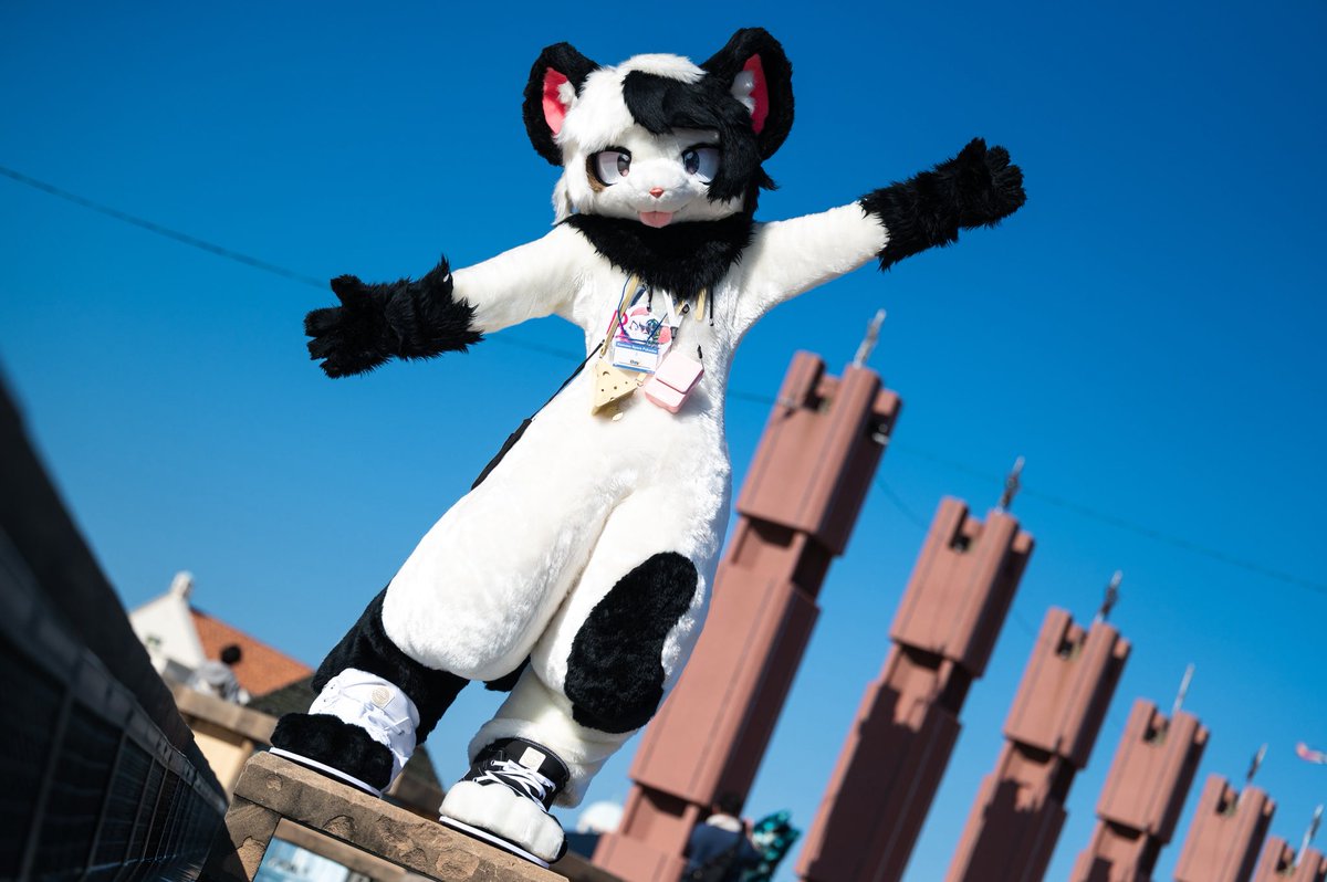 きれいな青空🌈✨☀️

📸:<a href="/Milk_coming/">みーちゃ/ユウセン🐭🧣</a> 
撮影ありがとう！
#KemonoSpaceFukuoka #KSF4th #FursuitFriday