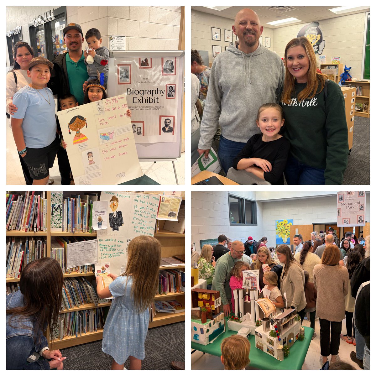 MVESGainesville's tweet photo. Leaders, Helpers and Heroes- Honoring American History Museum 🇺🇸 👏 🧭 #MuseumNight #TheTrojanWay Thank you 1st grade teachers and parents! @Hall_Schools https://t.co/kDn7uwKafN